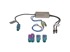 Antenneadapter Fantom Fakra (Han) > Fakra (2xHun)
