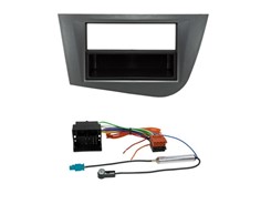 1DIN Radiokit SEAT (Leon), mørkegrå