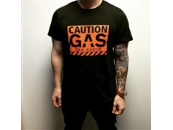 GAS T-Shirt "Caution", M