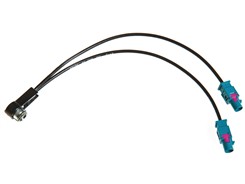 Antenne Y-adapter Diversity ISO(Han)>2xFakra (Han)