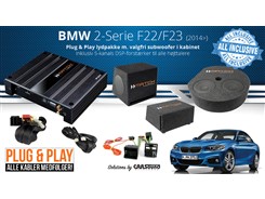 BMW 2-Serie F22/F23 (2011>) Lydpakke Plug & Play