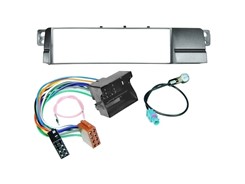 1DIN Radiokit BMW (3 E46), MOST/Quadlock, sort