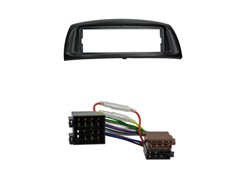 1DIN Radiokit FIAT (Punto), sort