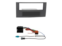 1DIN Radiokit VW (Touareg, Multivan, T5), sort