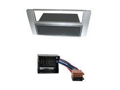 1DIN Radiokit FORD (Focus II, C-Max, m.fl), sølv