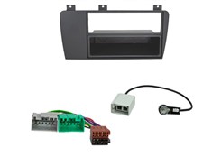1DIN Radiokit VOLVO (V70,S60), sort