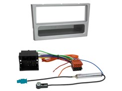 1DIN Radiokit OPEL (Vectra C, Signum),chrom-metal