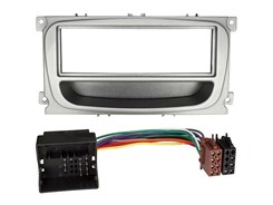 1DIN Radiokit FORD (Focus, Mondeo, S-Max), sølv