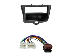 1DIN Radiokit TOYOTA (Yaris) 2003 til 2006, sort