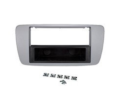1DIN Radioramme SEAT Ibiza (2008>), blå grå