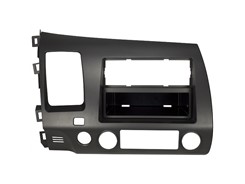 1DIN Radioramme HONDA (Civic Hybrid) 2006-2010 sort