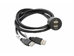 USB-adapter m. 2 stk USB-stik