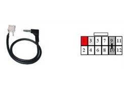 Radiokabel til CAN Bus Interface TIL ALPINE