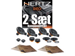 2 sæt Hertz højttalere - Komponentsæt
