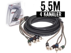 4Connect S2 Signalkabel 5.5 mtr, 4-kanals
