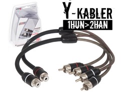 4Connect S2 Y-Kabel, 1Hun>2Han - 2 stk