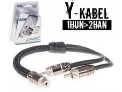 4Connect S3 Y-Kabel, 1Hun>2Han - 1 stk