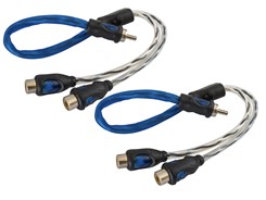 Level2 Y-Kabel, 1Han>2Hun - 2 stk