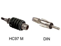 AM/FM ADAPTOR FOR ORIGINAL STIK I JAPANSKE OG KOREANSKE.
