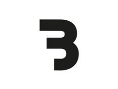 Bass Habit Sticker "B" Cut-out, Sort