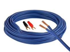 Kabelsæt SUBWOOFER 2.5mm², Blå