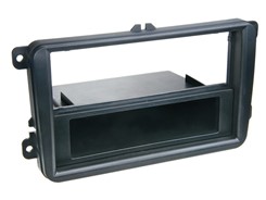 1DIN/2DIN Radioramme Seat, VW / Volkswagen, sort