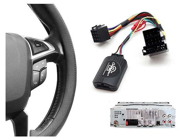 Connects2 CTSRN005.2 Renault Clio Megane Kangoo Scenic Car Stereo Radio  Steering Wheel Interface Stalk Control