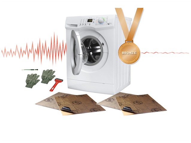 CARSound - Støjdæmpepakke Vaskemaskine BRONZE